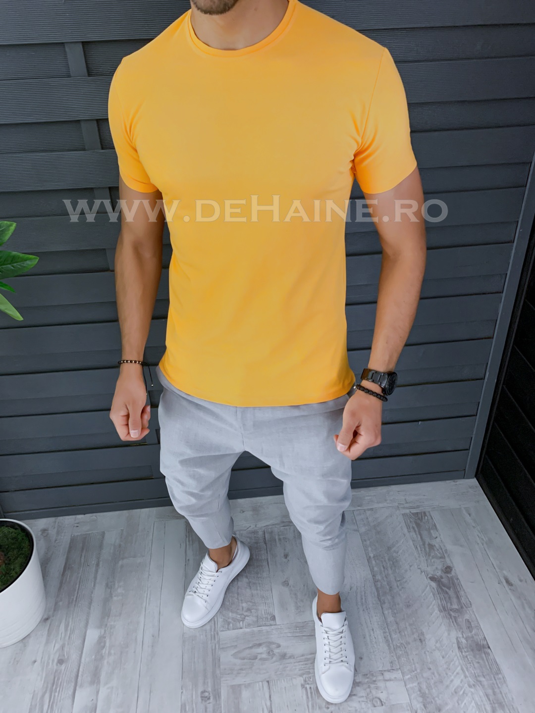Tricou barbati slim fit b1282 p8-4